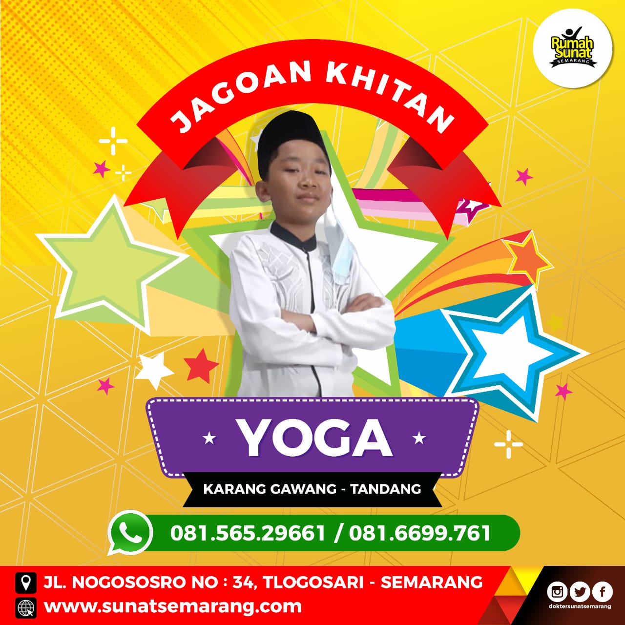 jagoan khitan - anak yoga kedungmundu semarang