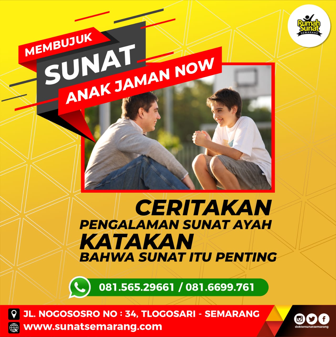 sunat itu tidak sakit - rumah sunat semarang