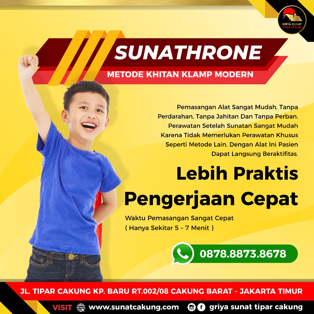 sunathrone klem cakung