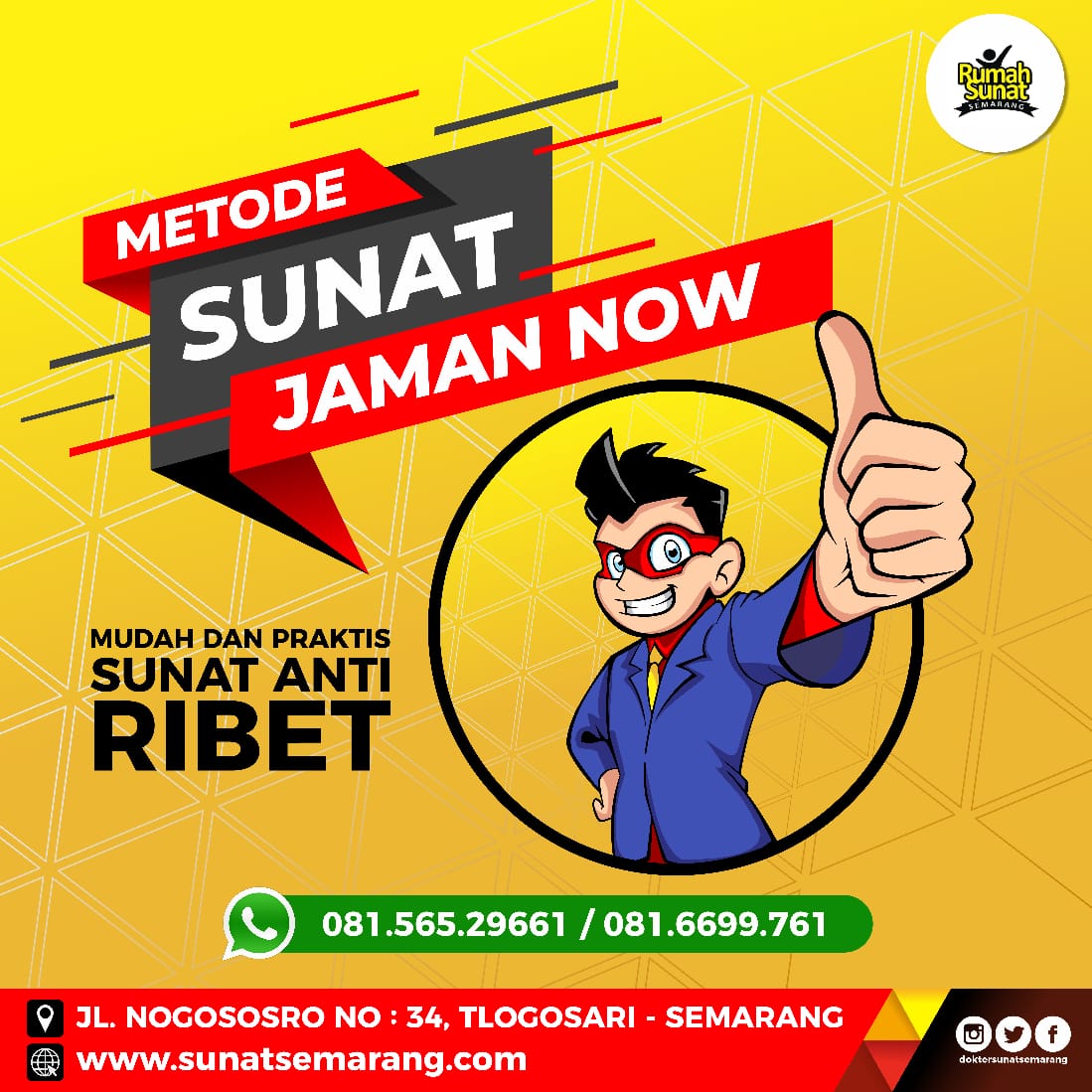 RUMAH KHITAN NYAMAN DAN MENYENANGKAN UNTUK ANAK – ANAK DI KOTA SEMARANG