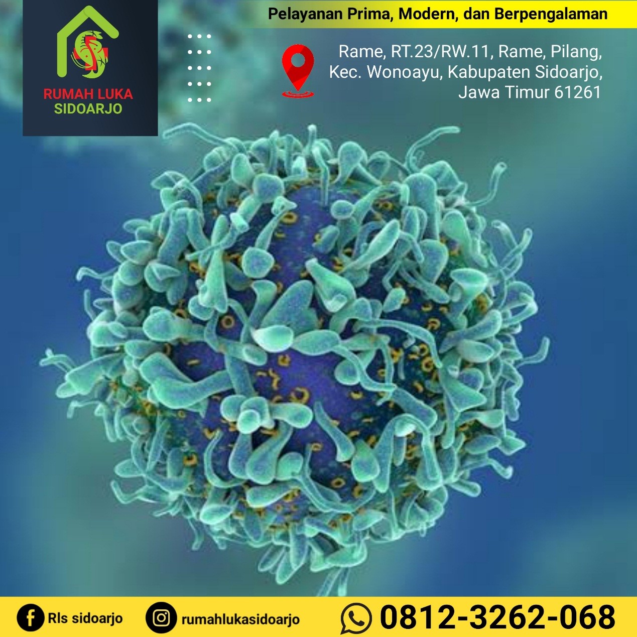 umah Luka Sidoarjo, Pusat Perawatan Luka Kanker