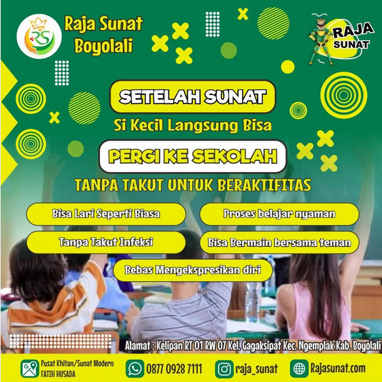 Raja sunat Boyolali sunat tanpa tangisan 3