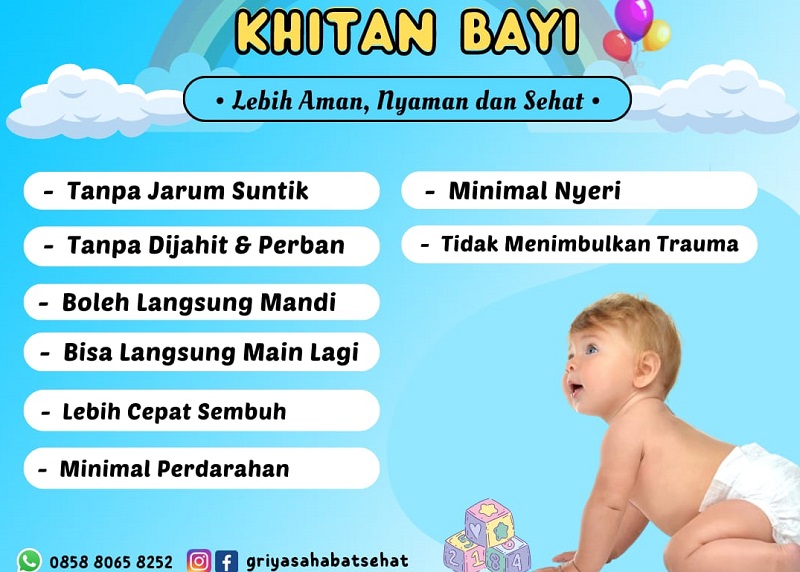 Sunat Bayi Sunat Gemuk Sunat Modern di Sragen