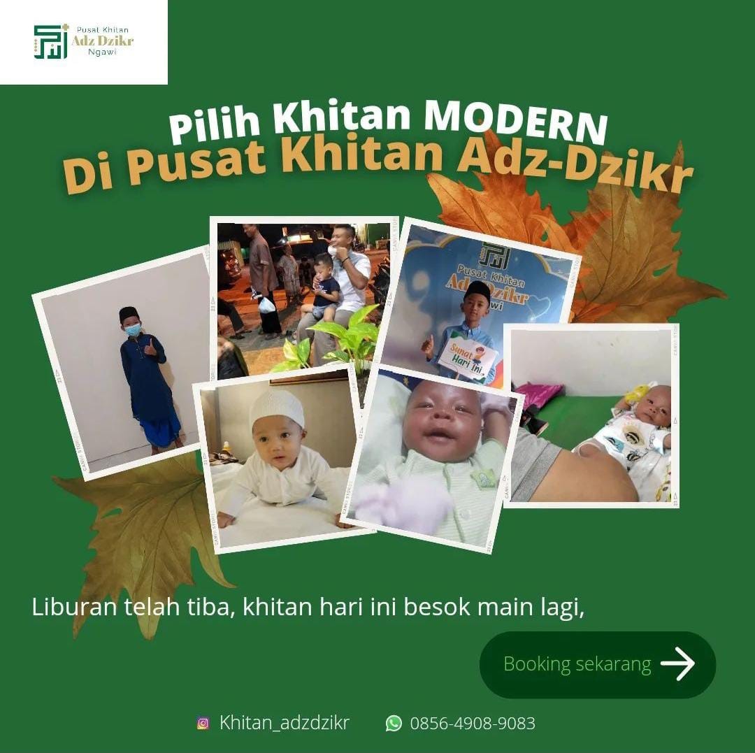 Bius khitan tanpa suntik di Ngawi