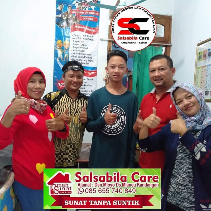 Khitan dengan meminimalisir rasa sakit dan nyeri di Kandangan