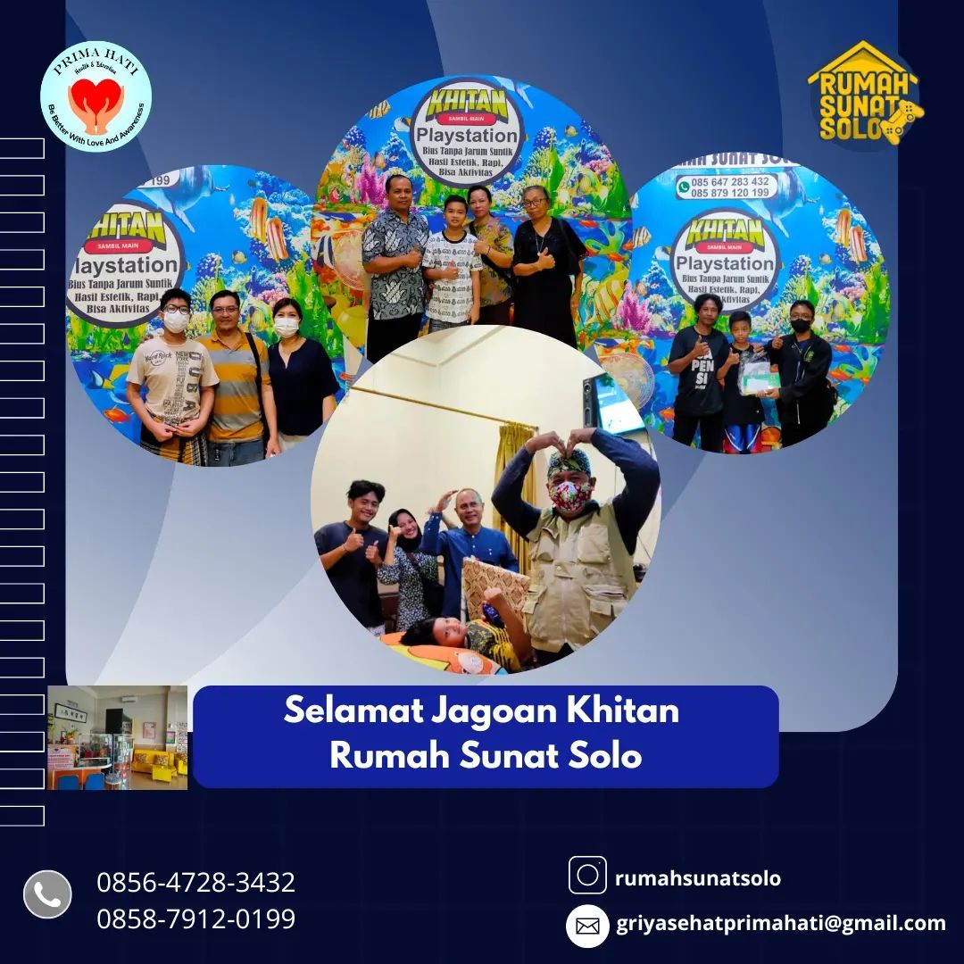 KHITAN DI SOLO HASIL SUNAT ESTETIS DAN PENGALAMAN SUNAT MENGESANKAN – RUMAH SUNAT SOLO