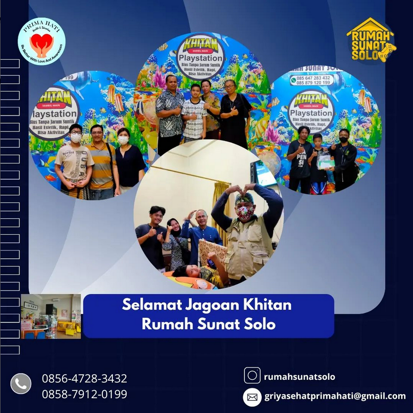 KHITAN DI SOLO HASIL SUNAT ESTETIS DAN PENGALAMAN SUNAT MENGESANKAN – RUMAH SUNAT PRIMA HATI SOLO