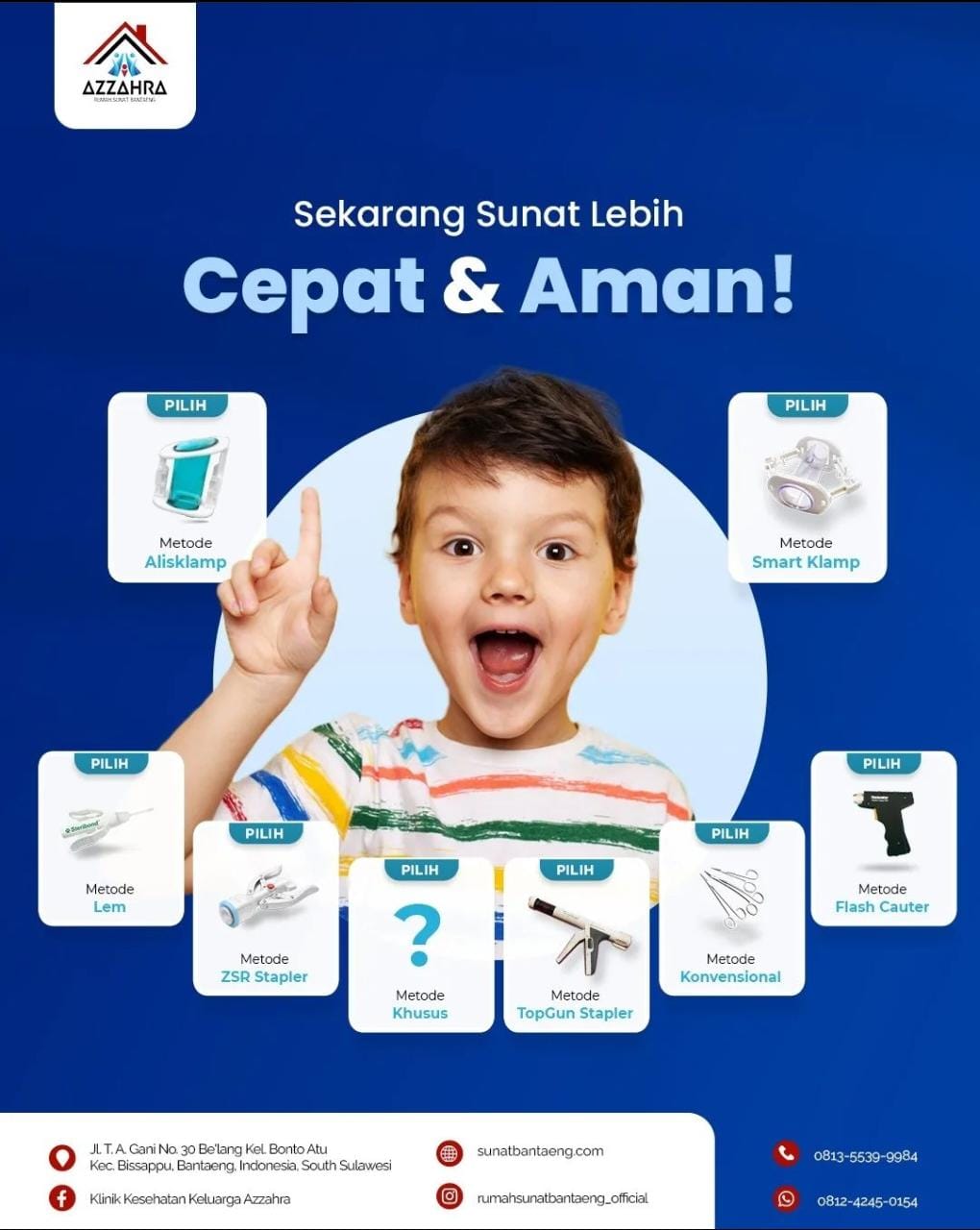 SUNAT SEHAT & BERSIH LANGSUNG JADI DI JENEPONTO