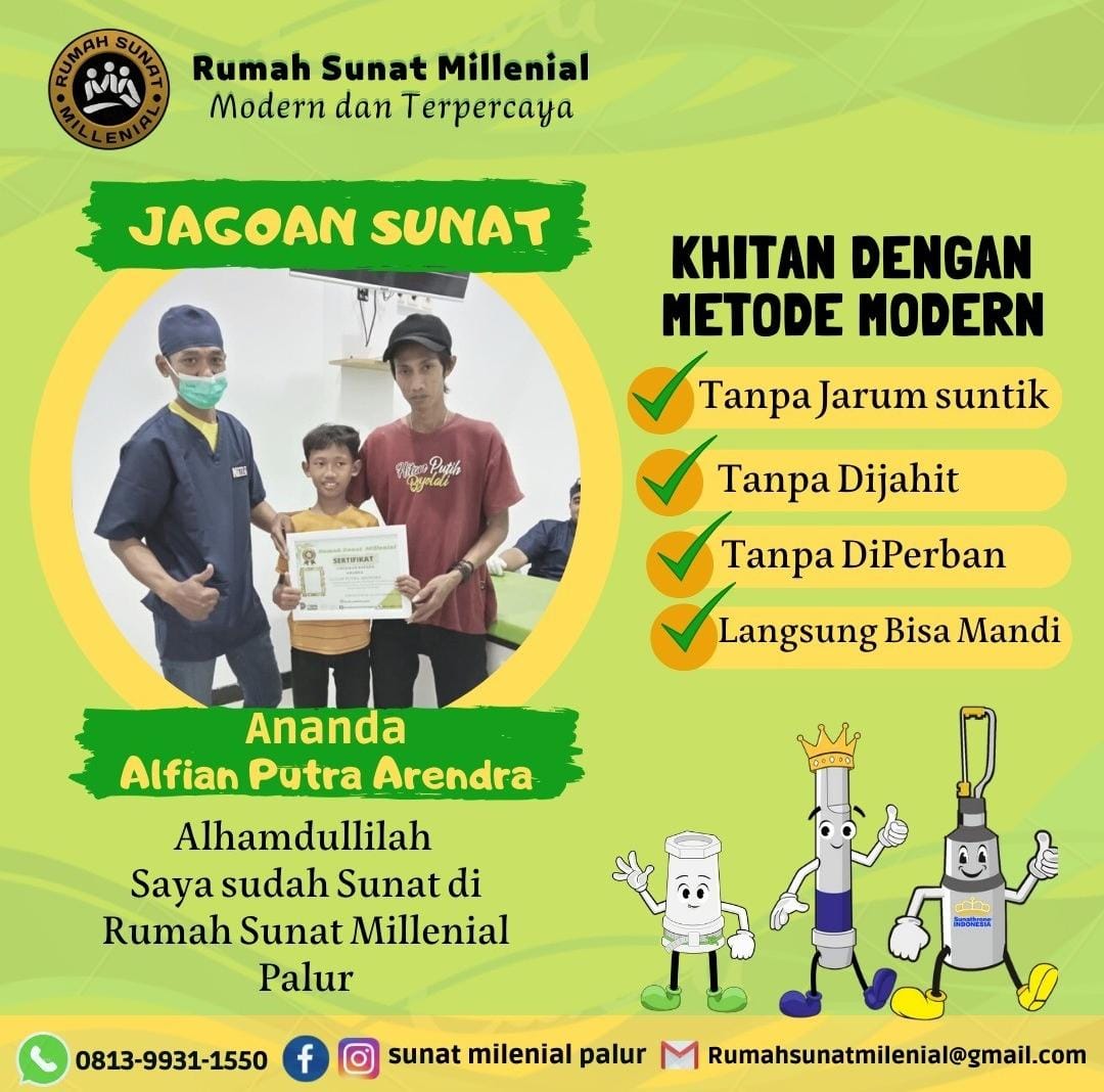 PILIHAN SUNAT TERBARU CEPAT KERING DI KARANGANYAR