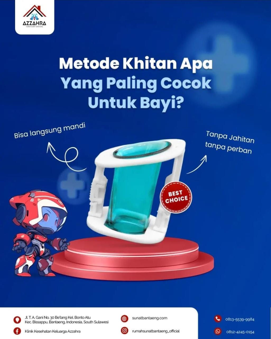 SOLUSI KHITAN NYAMAN TANPA RASA TRAUMA DI JENEPONTO  