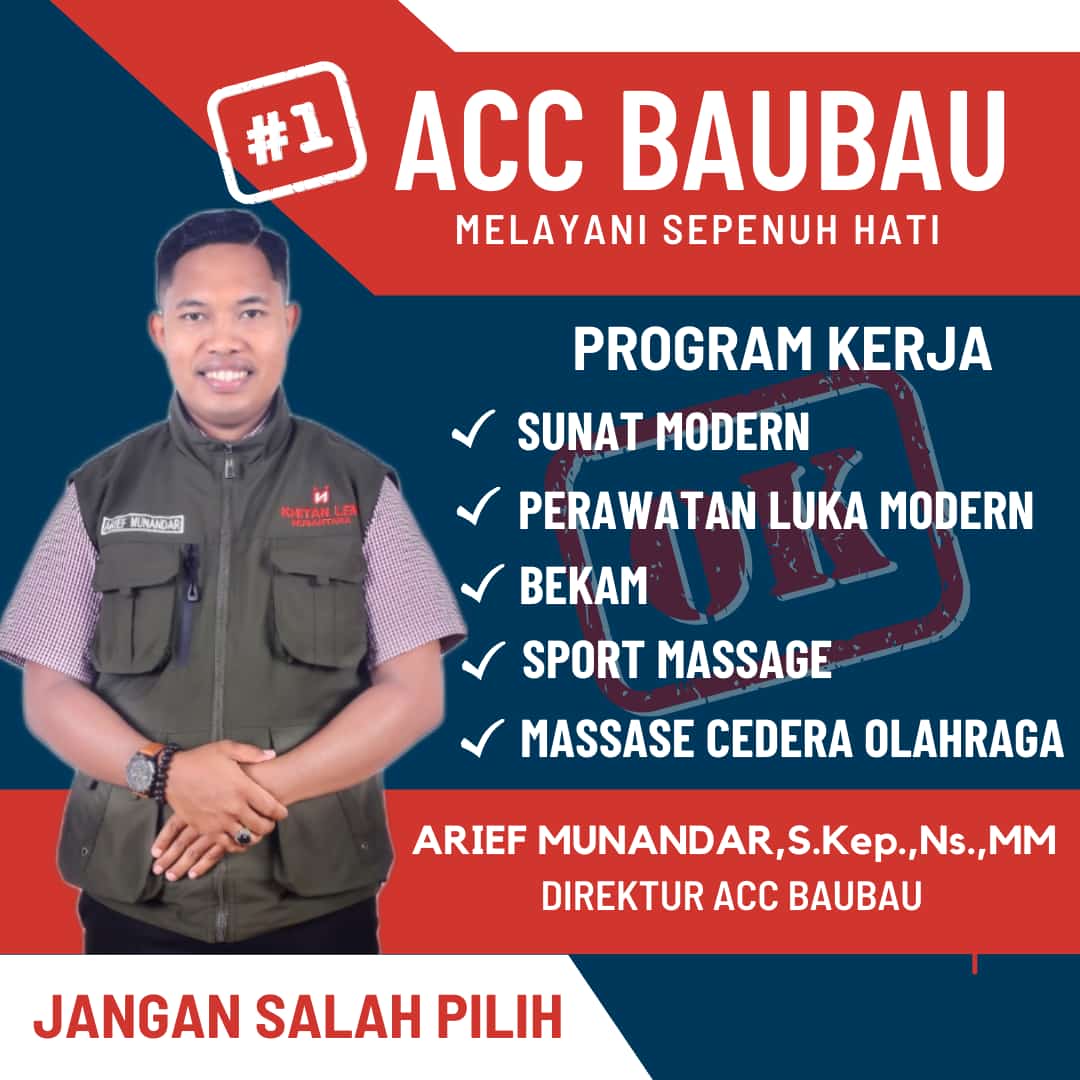 Rumah Sunat ACC Baubau: Eksklusif, Profesional, dan Berkualitas