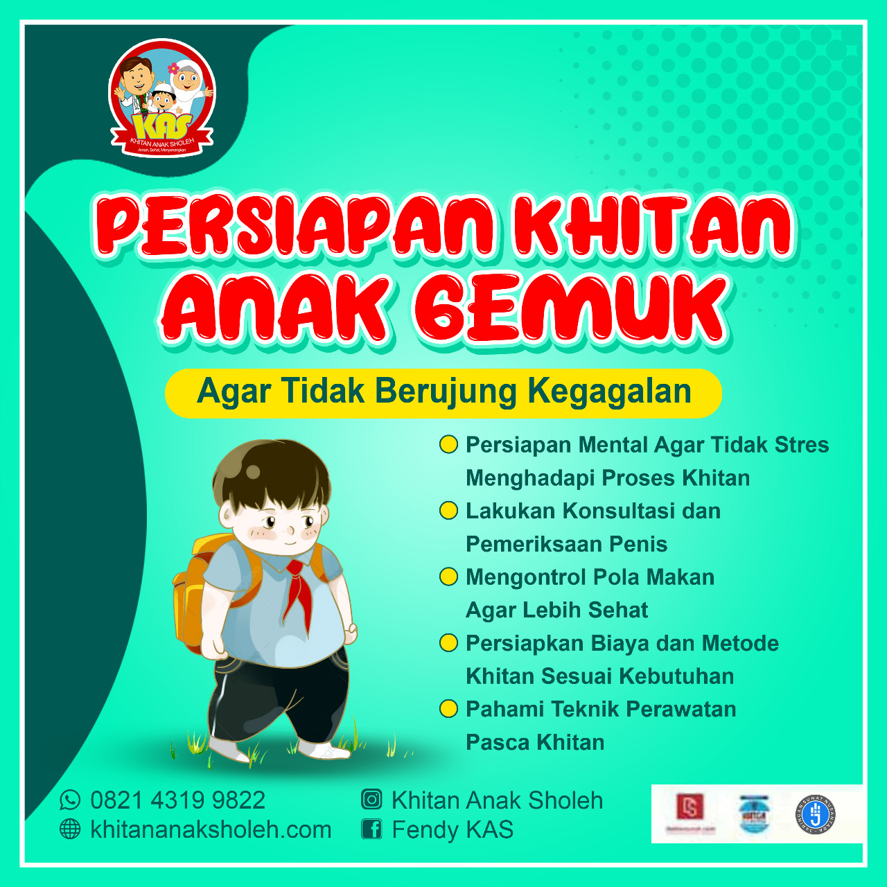 Sunat Anak Gemuk Nyaman Tanpa Penurunan Berat Badan di KHITAN ANAK SHOLEH Bojonegoro