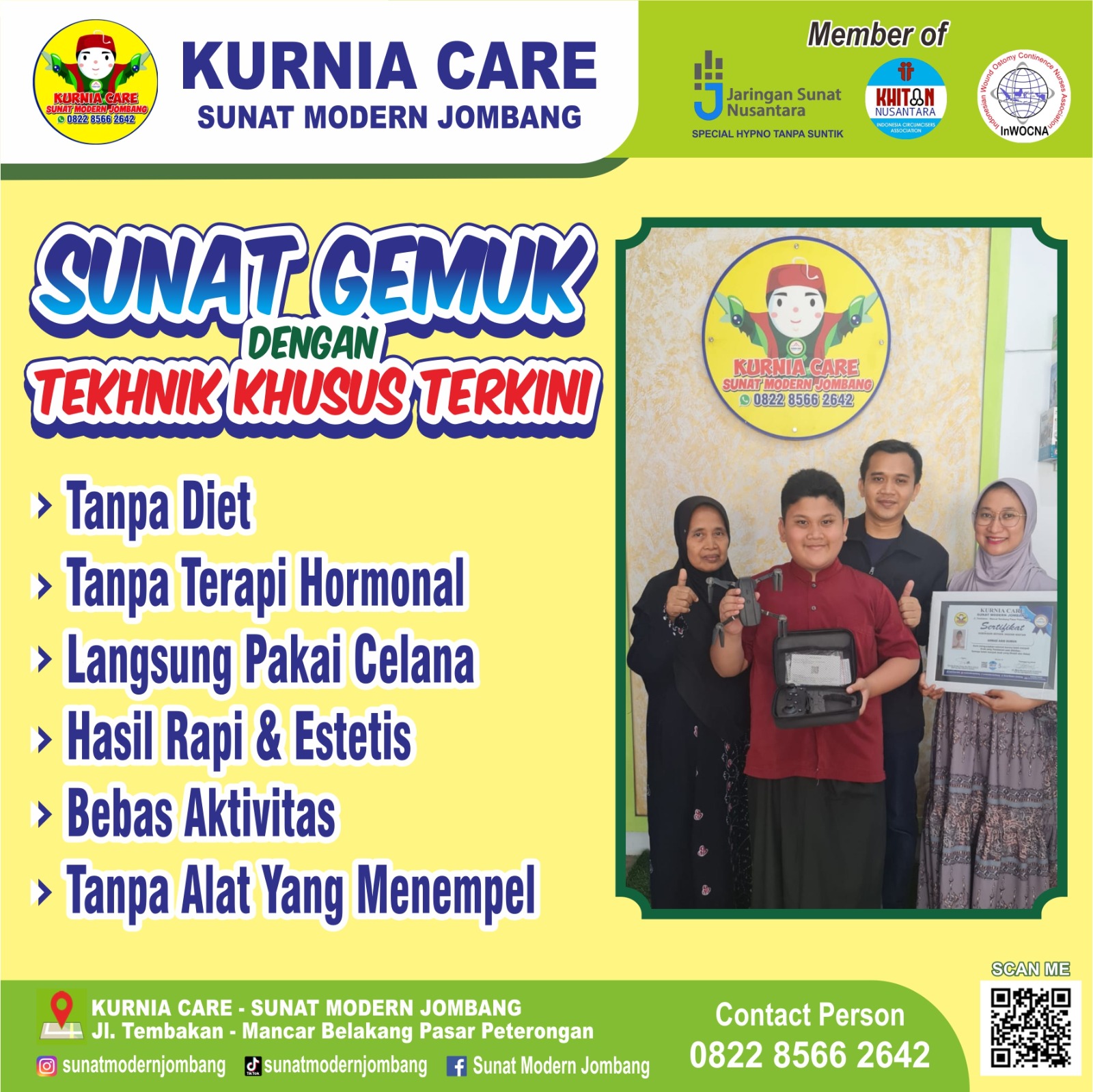 Penanganan Sunat pada Anak Gemuk: Solusi Terbaik dari KURNIA CARE - Khitan Modern Jombang