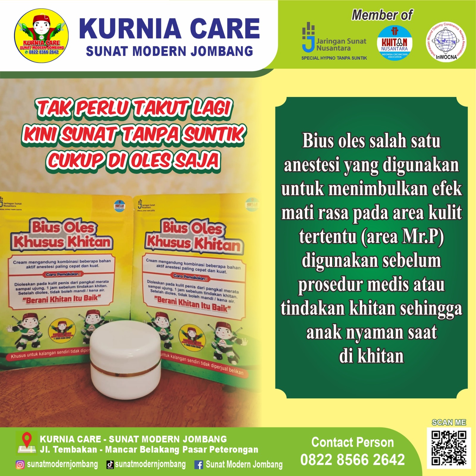 Sumobito, dan Tembelang, Jombang dengan KURNIA CARE - SUNAT MODERN JOMBANG 0822.8566.2642