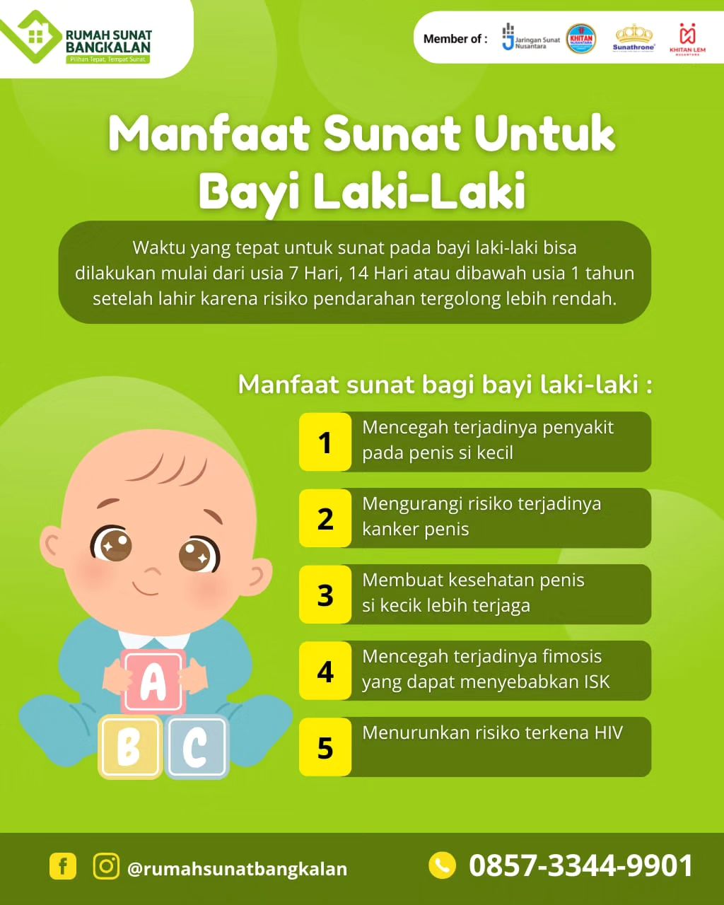 Menjaga Kesehatan Bayi: Sunat Aman di Bangkalan