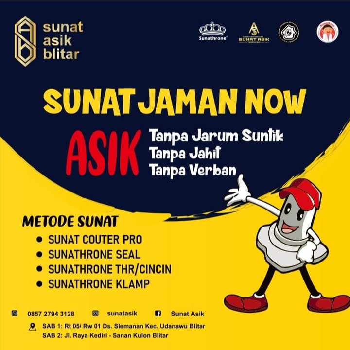 Kepercayaan dan kualitas SUNAHOLIC TULUNGAGUNG dalam amanah sunat dewasa