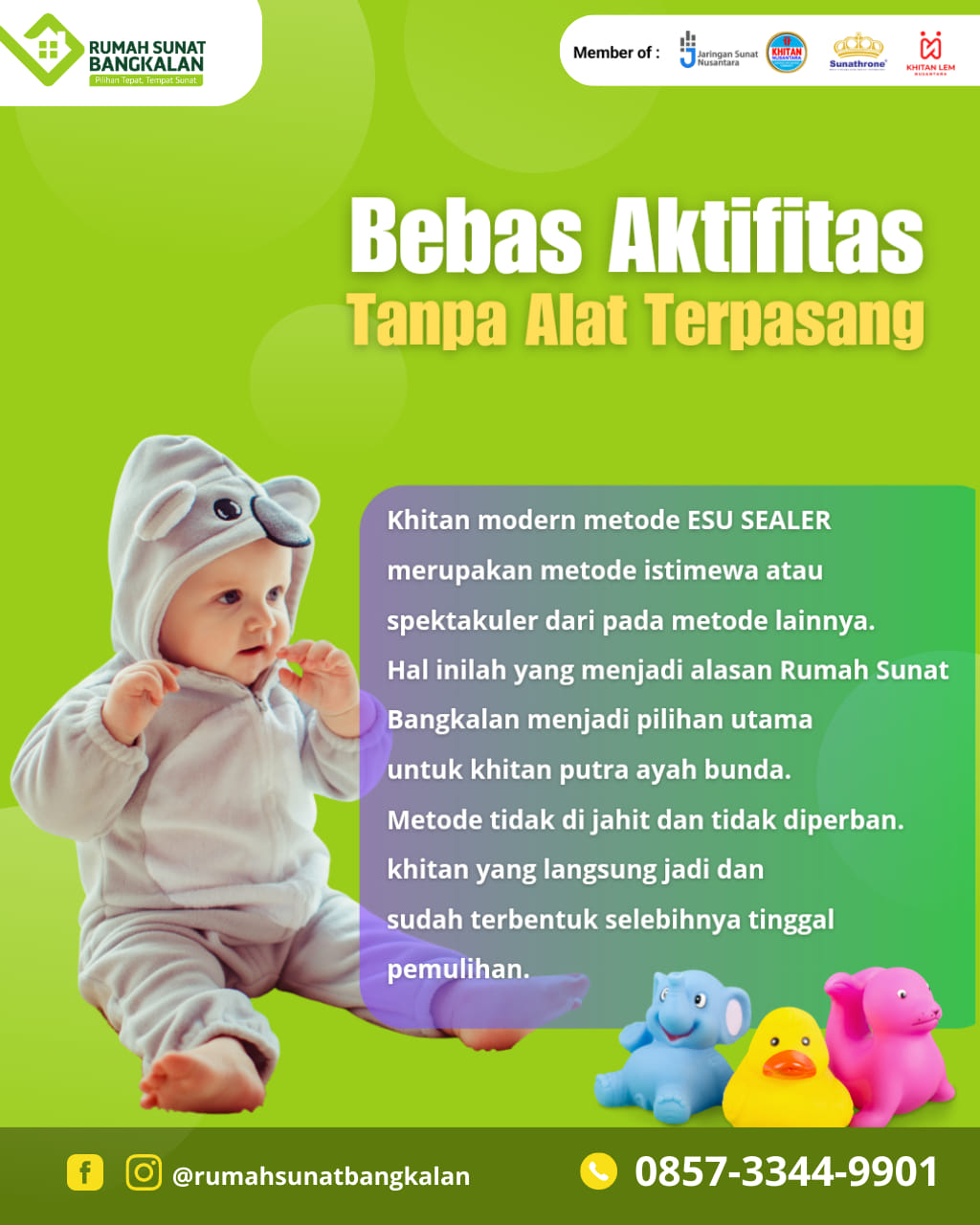Sunat Nyaman dan Terpercaya untuk Bayi di Bangkalan