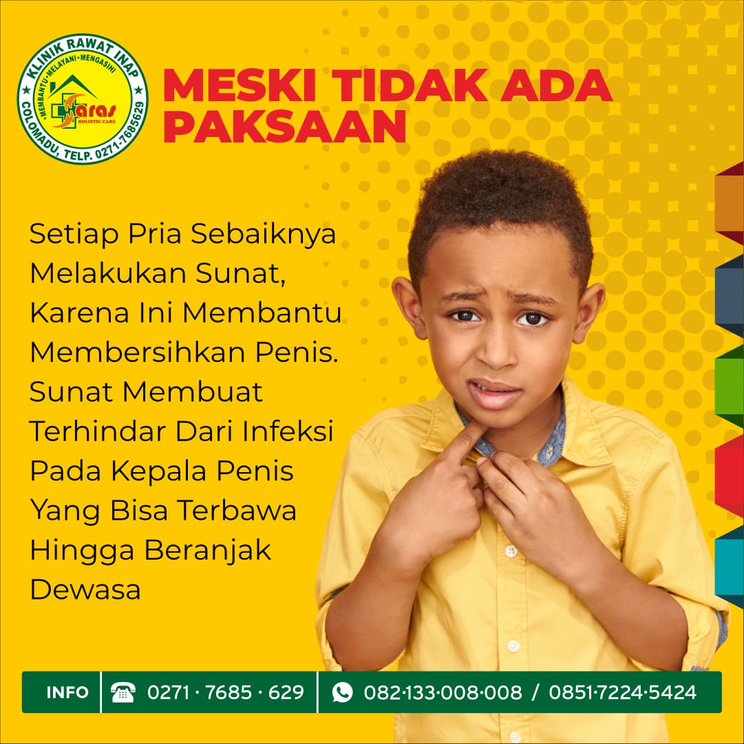 Klinik Rawat Inap+Khitan Modern SARAS Colomadu Surakarta: Sunat Menyenangkan Tanpa Tekanan