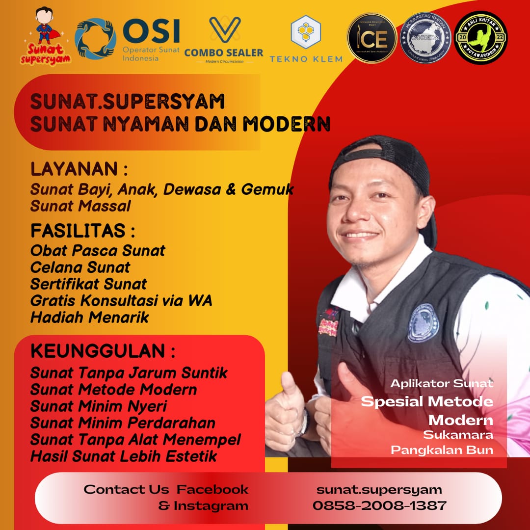 "Khitan Berkualitas Tinggi: Menguak Keunikan Sunat Supersyam di Borneo" 0858.2008.1387