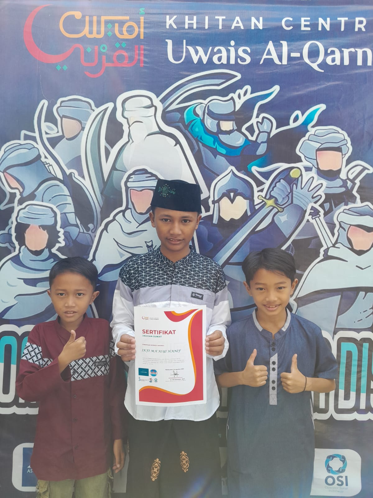 Tempat sunat berkualitas pilihan anak yang cerdas || KHITAN CENTRE UWAIS AL QARNI PEMALANG