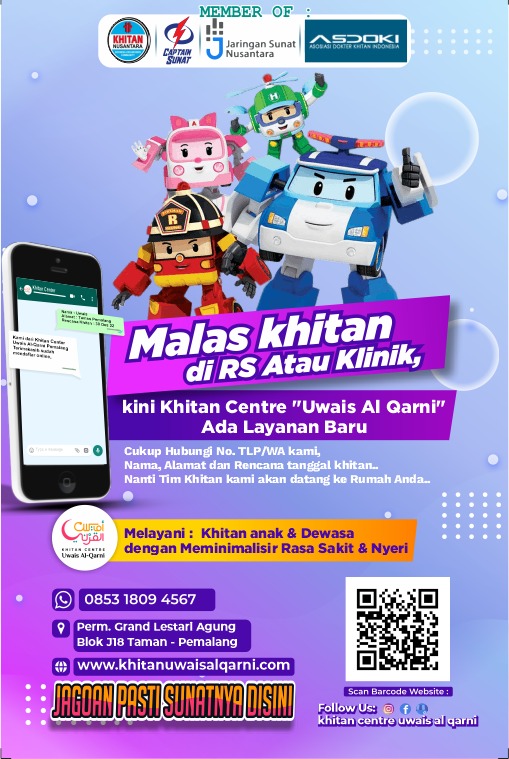 Layanan Sunat Profesional dan Terpercaya di Pemalang: Rekomendasi Khitan Centre Uwais Al Qarni