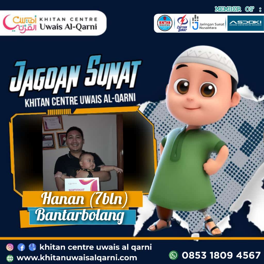 itan Centre Uwais Al Qarni, Tempat yang Tepat untuk Sunat Bayi yang Aman dan Nyaman di Pemalang