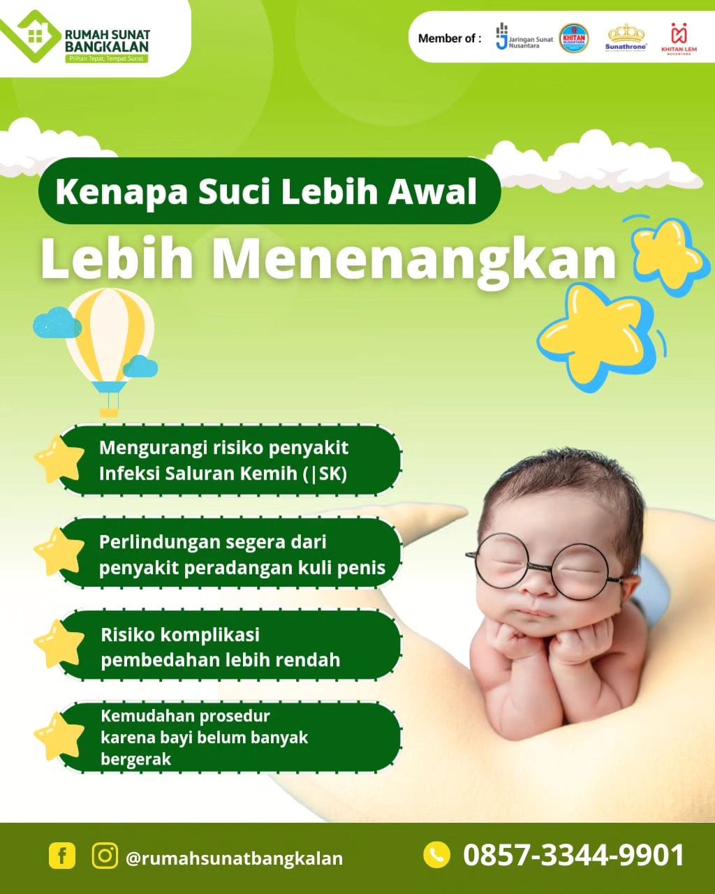 Sunat Bayi di Bangkalan dengan Keamanan dan Kenyamanan Terbaik hanya di Rumah Sunat Bangkalan
