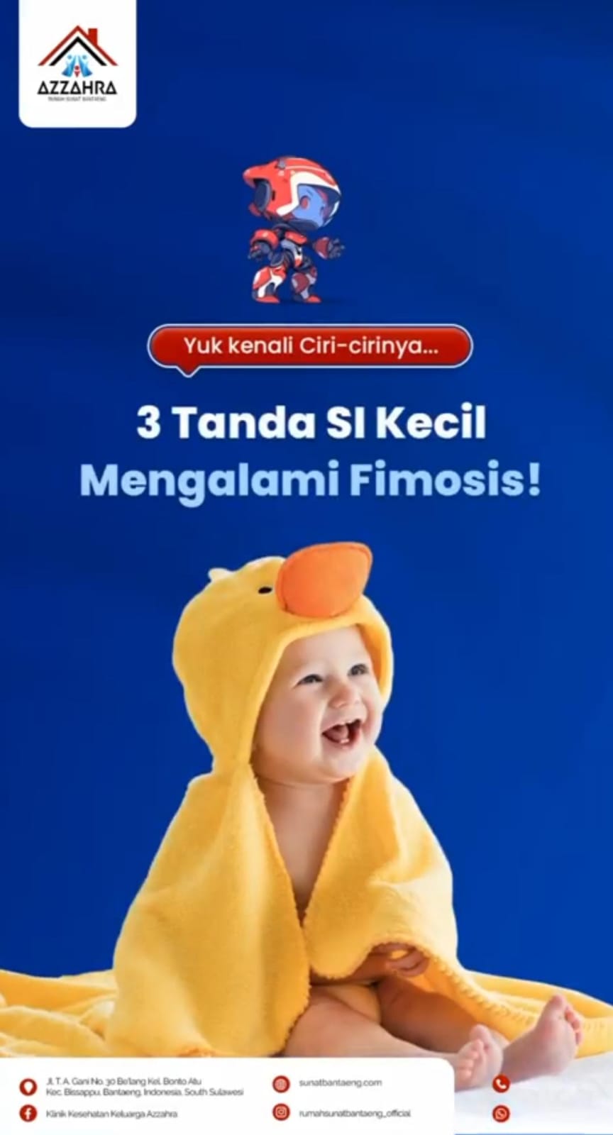 Sunat Fimosis Dengan Teknik Modern dan Dokter Ahli Di Bantaeng