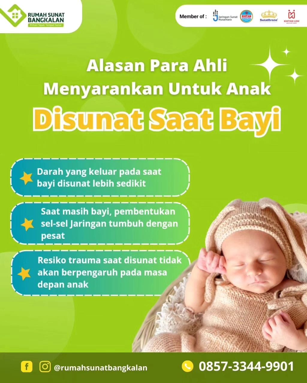 Sunat Bayi di Bangkalan dengan Keamanan dan Kenyamanan Terbaik hanya di Rumah Sunat Bangkalan