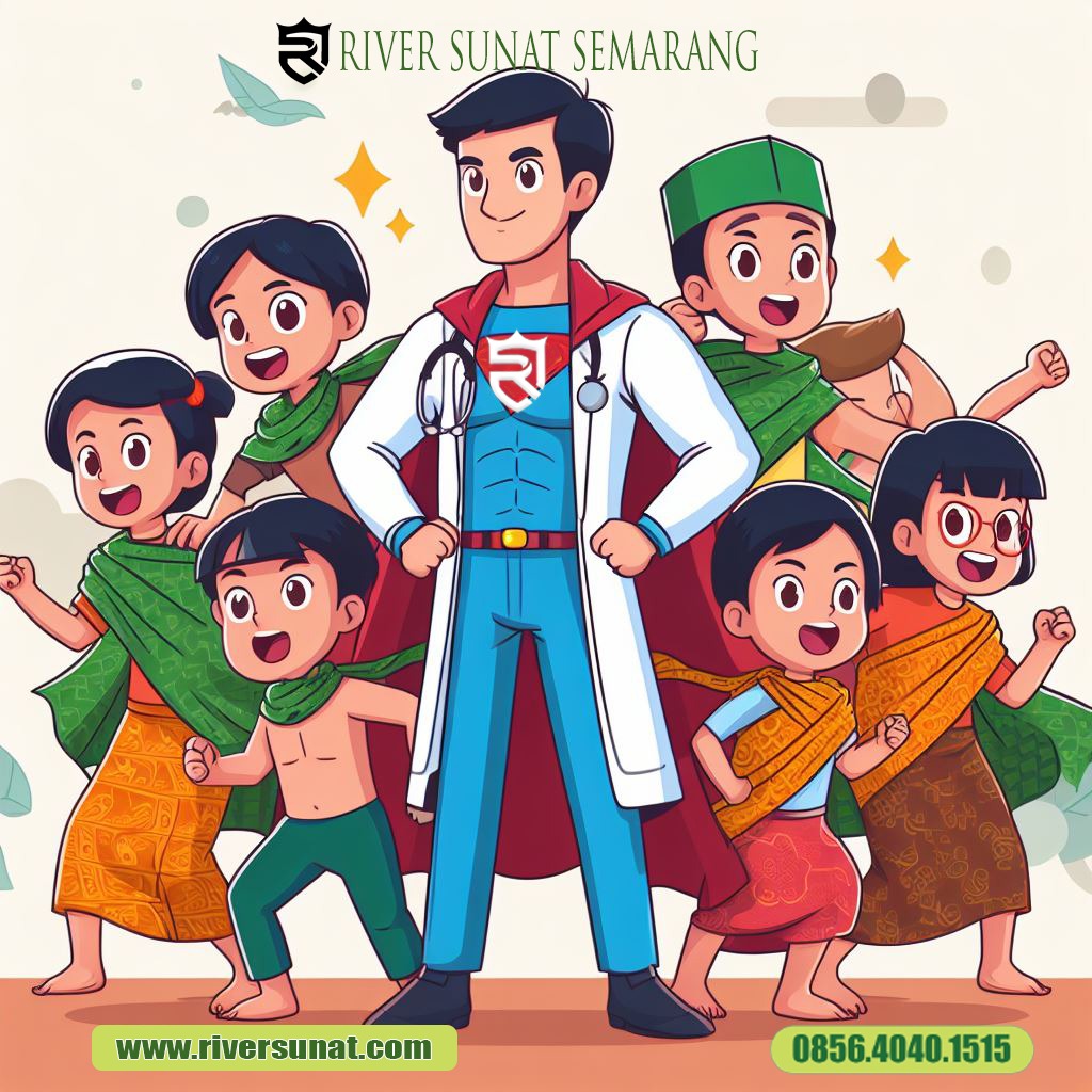 RIVER Sunat Semarang : Menjujung tinggi budaya indonesia dalam kesehatan generasi muda l 0856 - 4040 – 1515