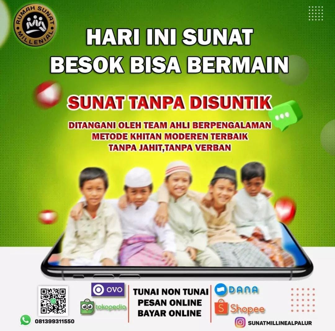 Mengapa Liburan Sekolah Adalah Waktu Yang Tepat Untuk Sunat Di Rumah Sunat Millenial Palur Karanganyar