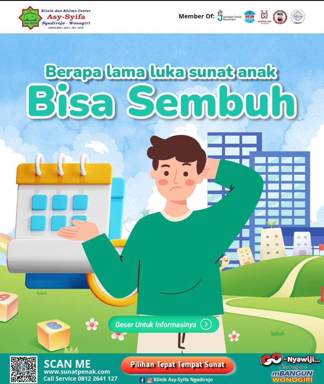 Sunat Nyaman dan Inovatif Di Wonogiri