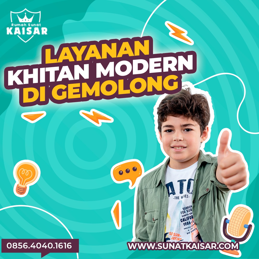 Layanan khitan modern di Rumah Sunat Kaisar Gemolong - 0856 4040 1616