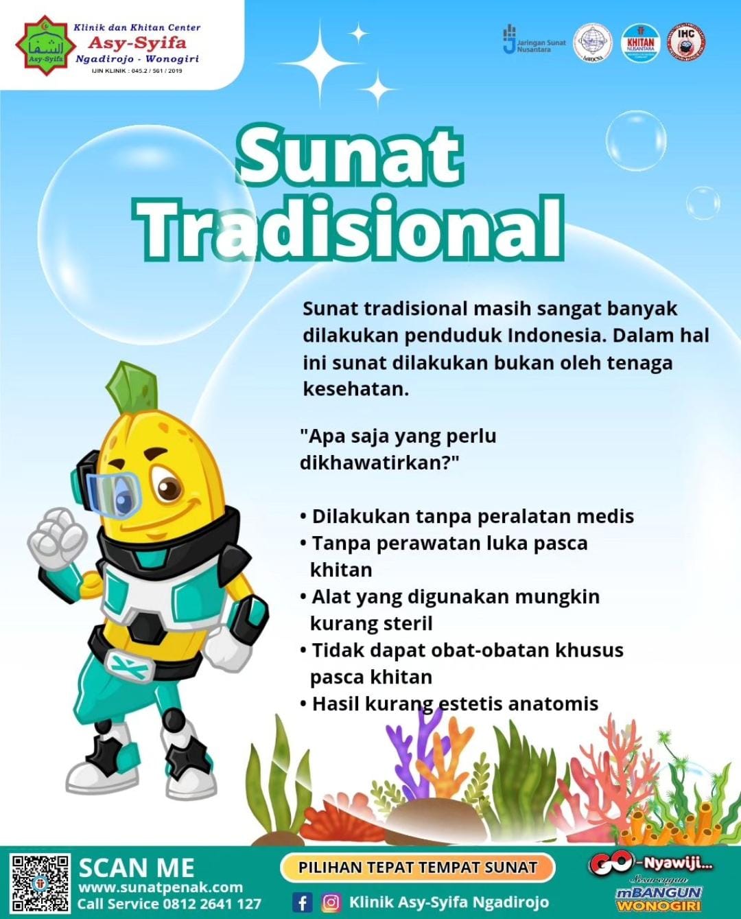 Pelayanan Khitan Anak Berkebutuhan Khusus di Klinik dan Khitan Center Asy-Syifa Ngadirojo