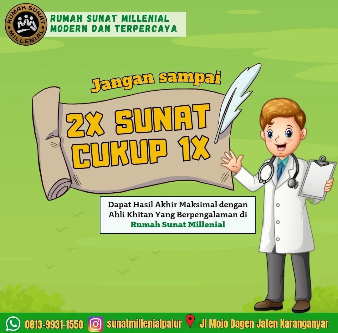 Sunat Fimosis Dengan Teknik Modern dan Dokter Ahli Di Karanganyar