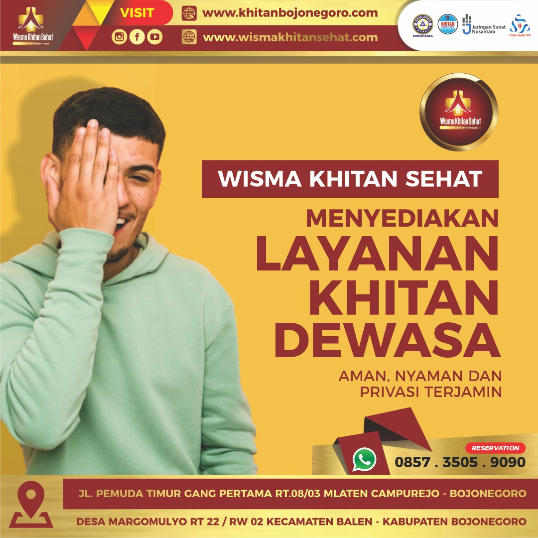 Khitan Dewasa Tanpa Ribet dan Dengan Kualitas Terbaik Di Bojonegoro  