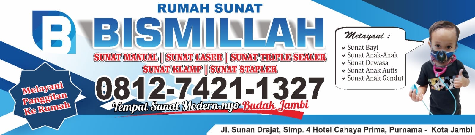 Menangani Sunat Fimosis pada Anak dengan Profesional di Rumah Sunat Bismillah Jambi