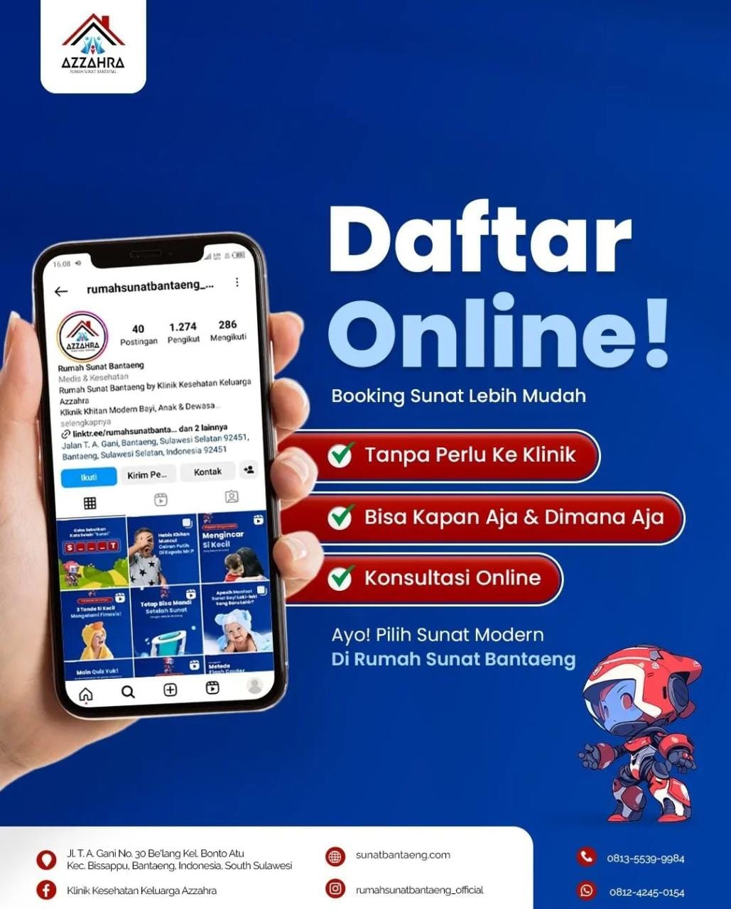 Kunci Sukses Sunat Bayi Di Bantaeng