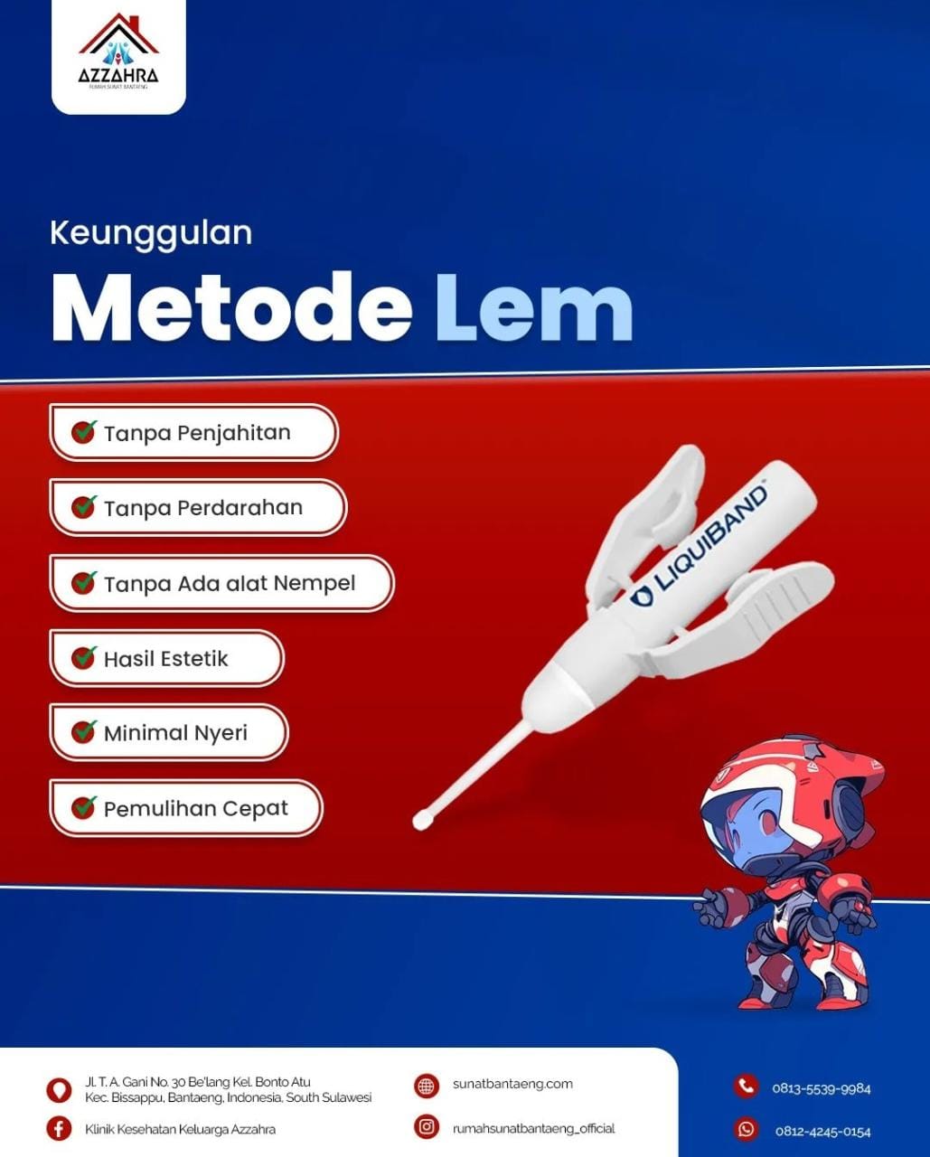 Khitan Metode Lem Yang Aman dan Nyaman Di Bantaeng