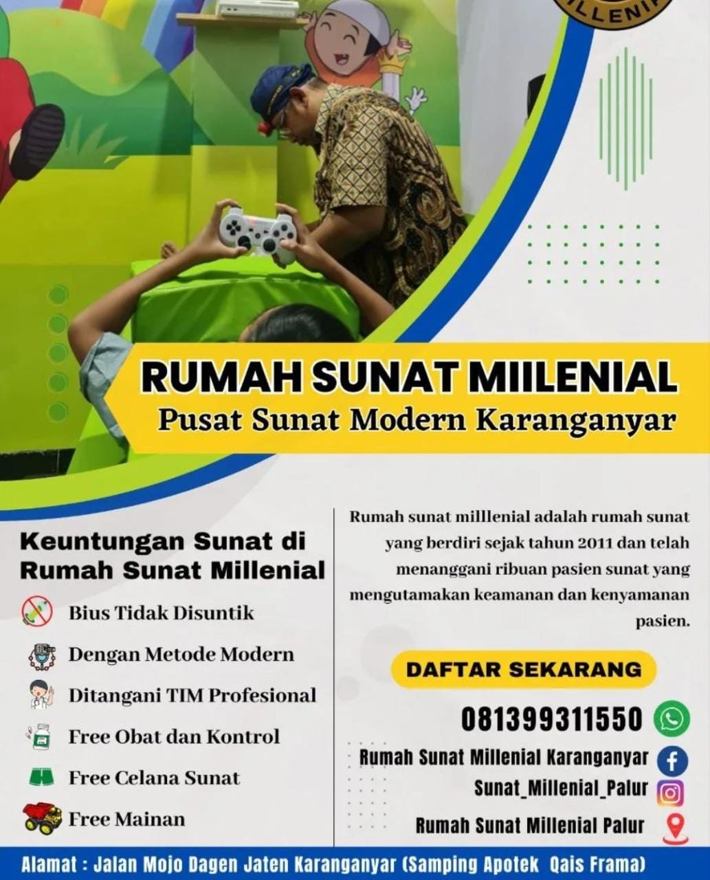 Pilihan Sunat Modern dan Nyaman di Karanganyar