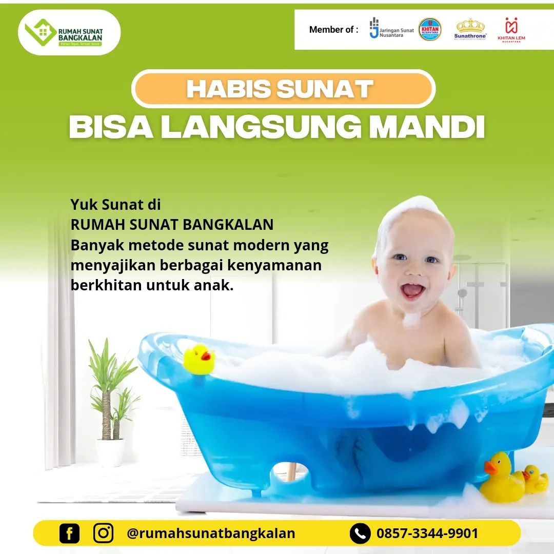 Rumah Sunat Bangkalan: Sunat Bayi Tanpa Rasa Sakit