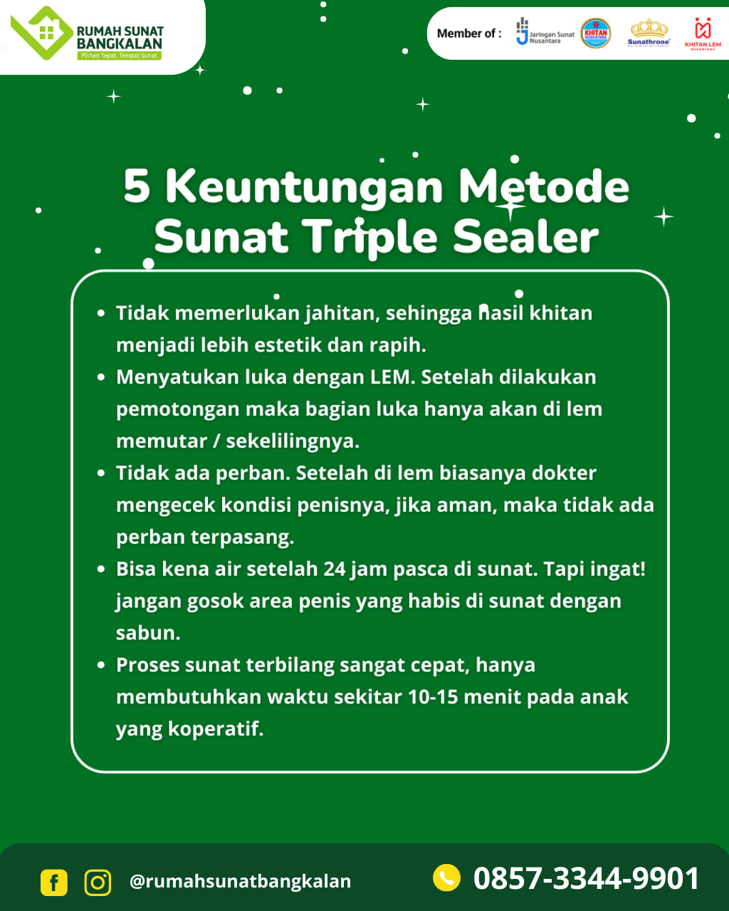 Teknologi Sunat Lem Sealer Bangkalan: Alternatif Canggih untuk Sunat Anak