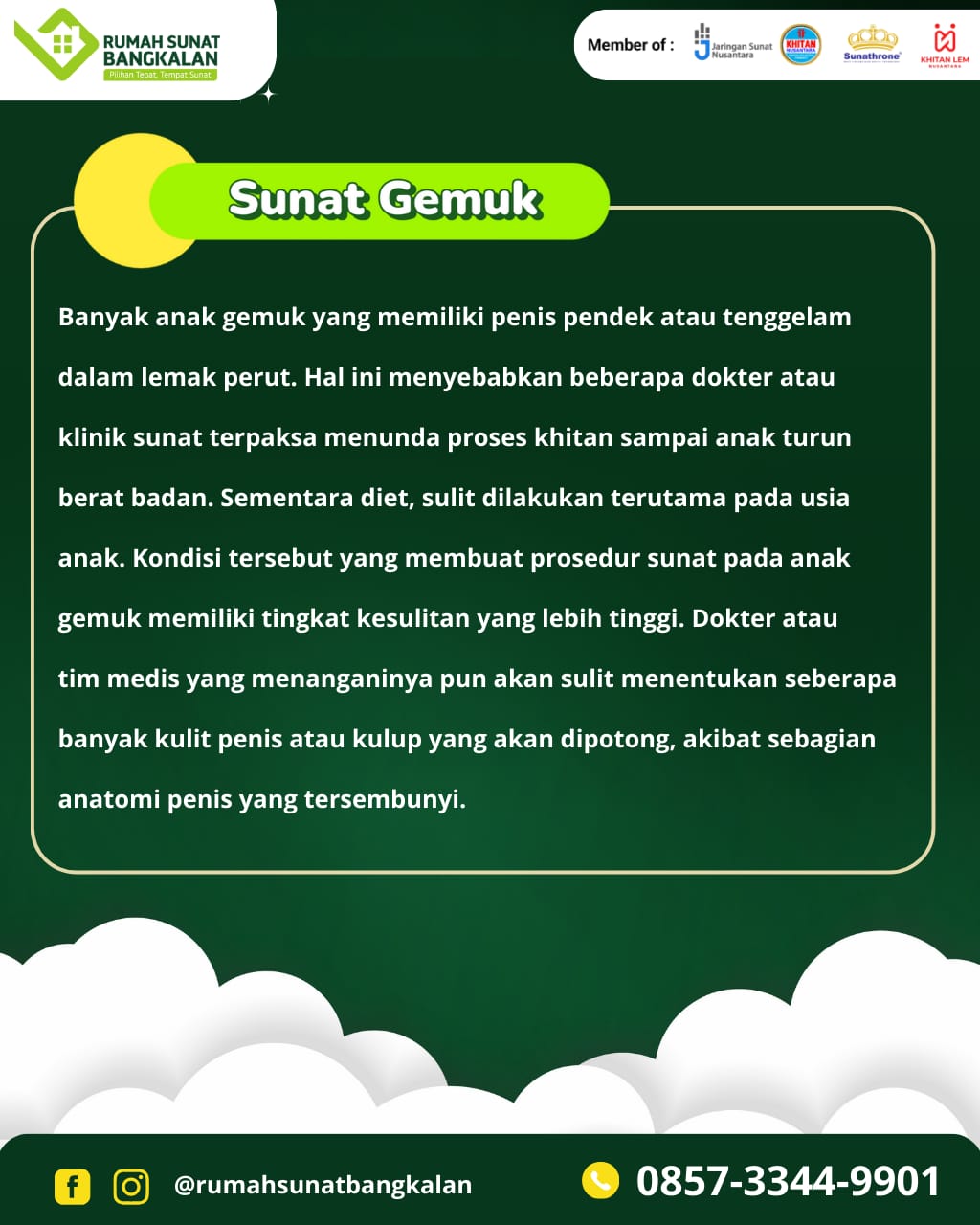 Ingin Sunat Anak Gemuk? Rumah Sunat Bangkalan Pilihan yang Tepat