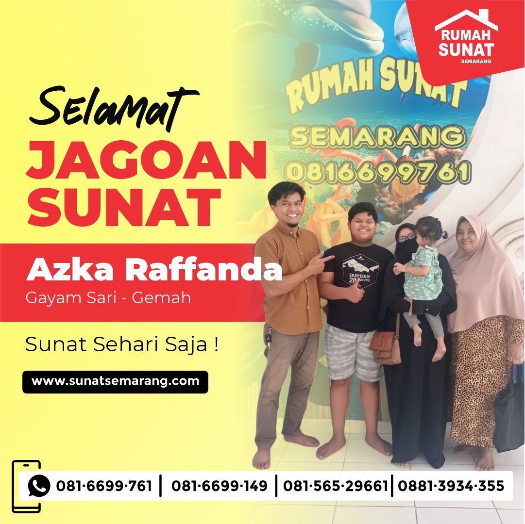 Rumah Sunat Semarang: Solusi Sunat Anak Terbaik, Terpercaya, dan Aman di Kota Semarang