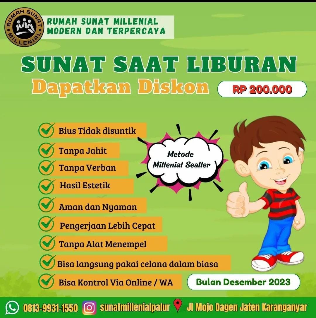 Khitan Metode Stapler Metode Sunat Terbaru Di Karanganyar