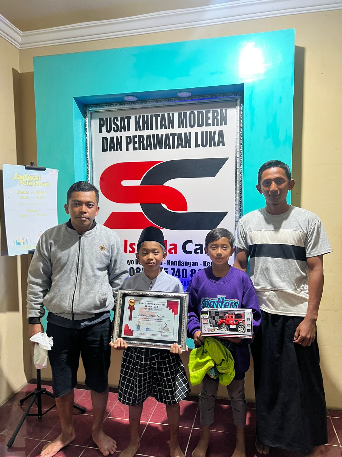 Sunat Premium di Pusat Khitan Modern Salsabila Care Kediri
