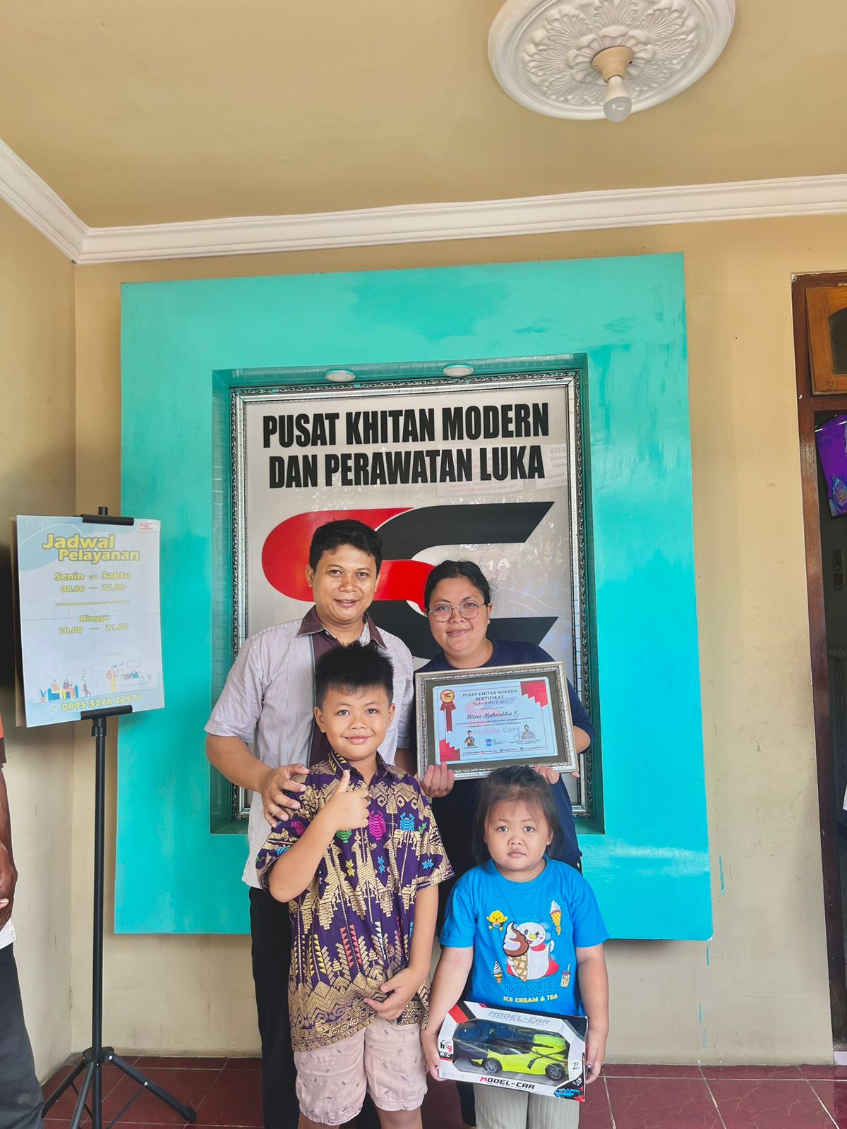 Sunat Terbaik di Pusat Khitan Modern Salsabila Care Kediri