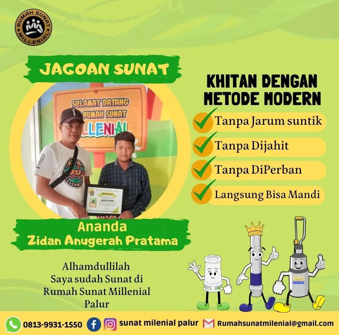 Mengungkap Keistimewaan Sunat di Rumah Sunat Millenial Palur Karanganyar