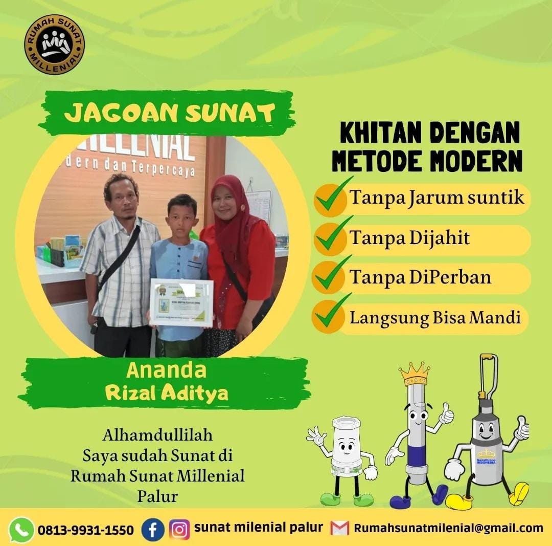 Sunat Dengan Metode Lem Terbaik Di Karanganyar