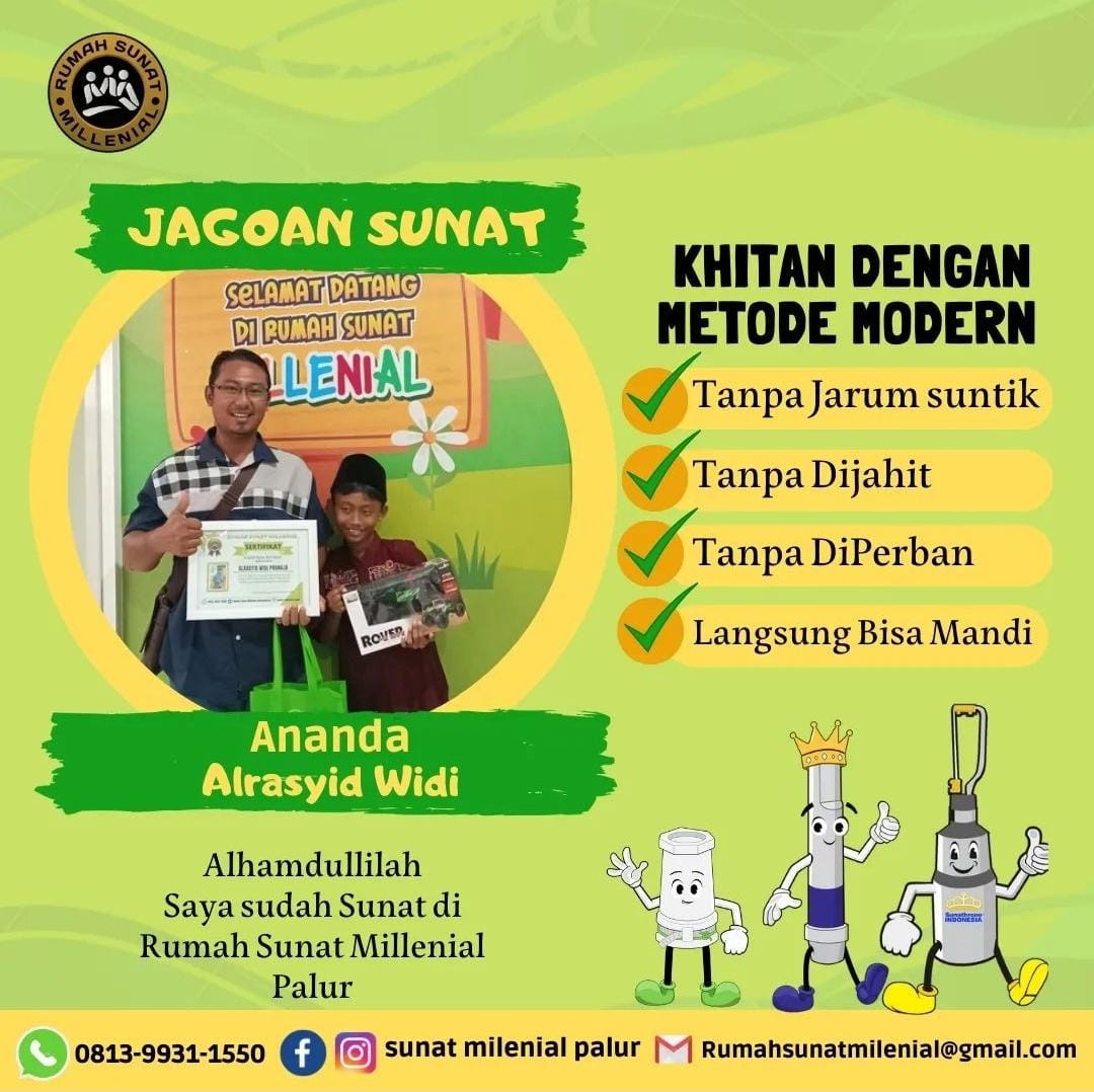 Sunat Dengan Metode Lem Terbaik Di Karanganyar